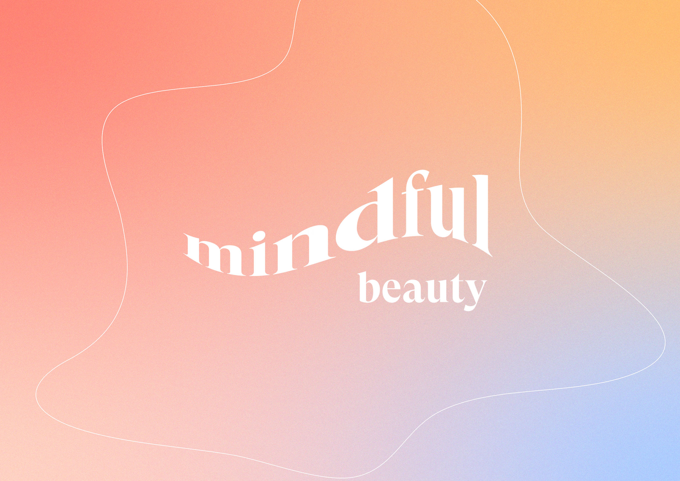 Mindful beauty logo design